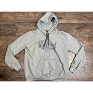 Baseballism Boys Hoodie Youth L Gray Baseball Clothing 101 Lifestyle NEW